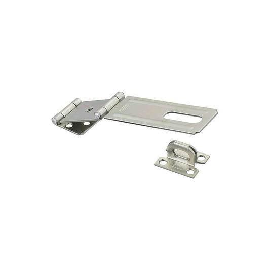 National 4 1/2" Safety Hasp Zinc