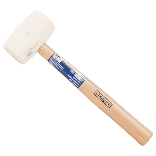 Rubber Mallet White 16oz