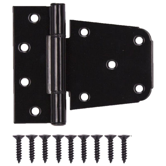 ProSource 3 1/2" Gate Hinge Black