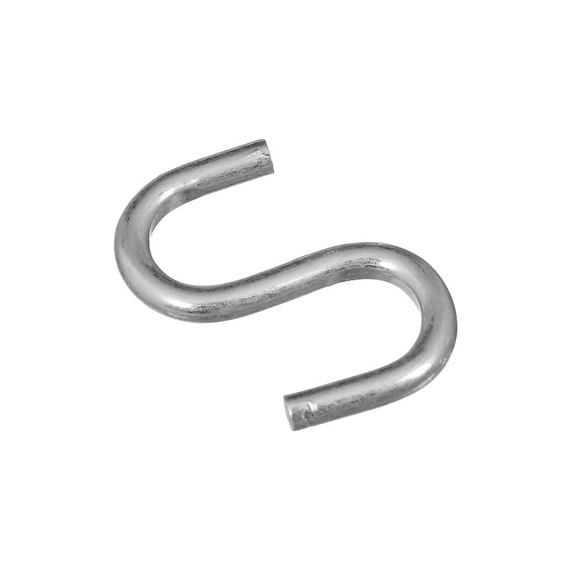 National 1" S Hook Open Zinc 6/pk