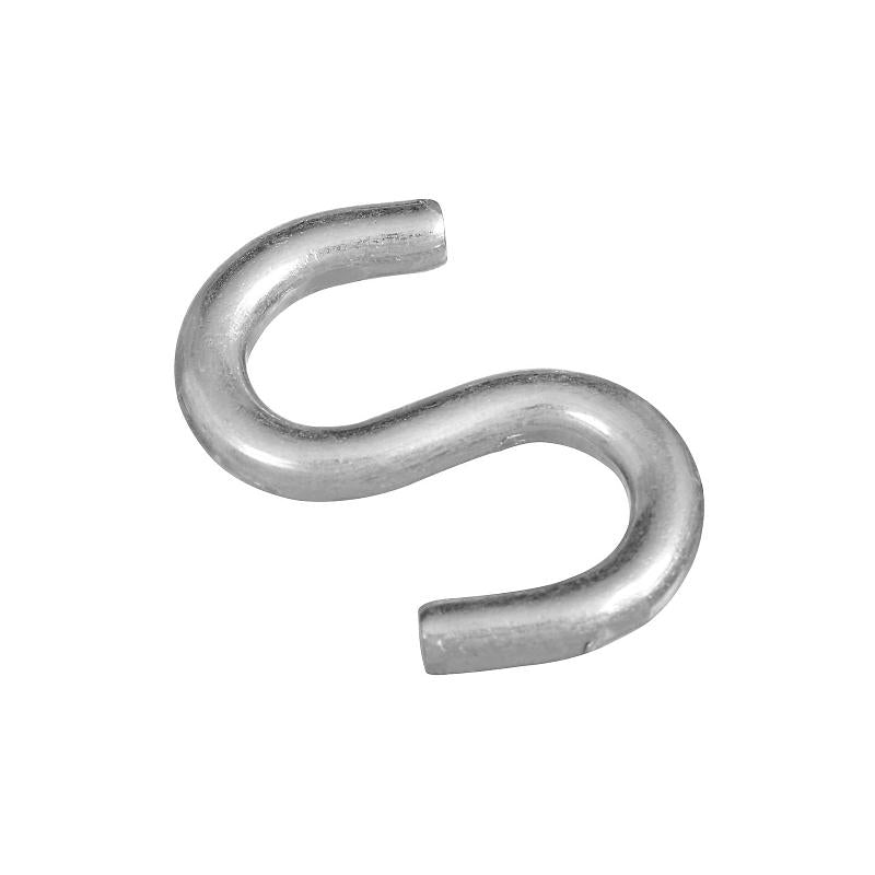 National 2" S Hook Open Zinc 2/pk