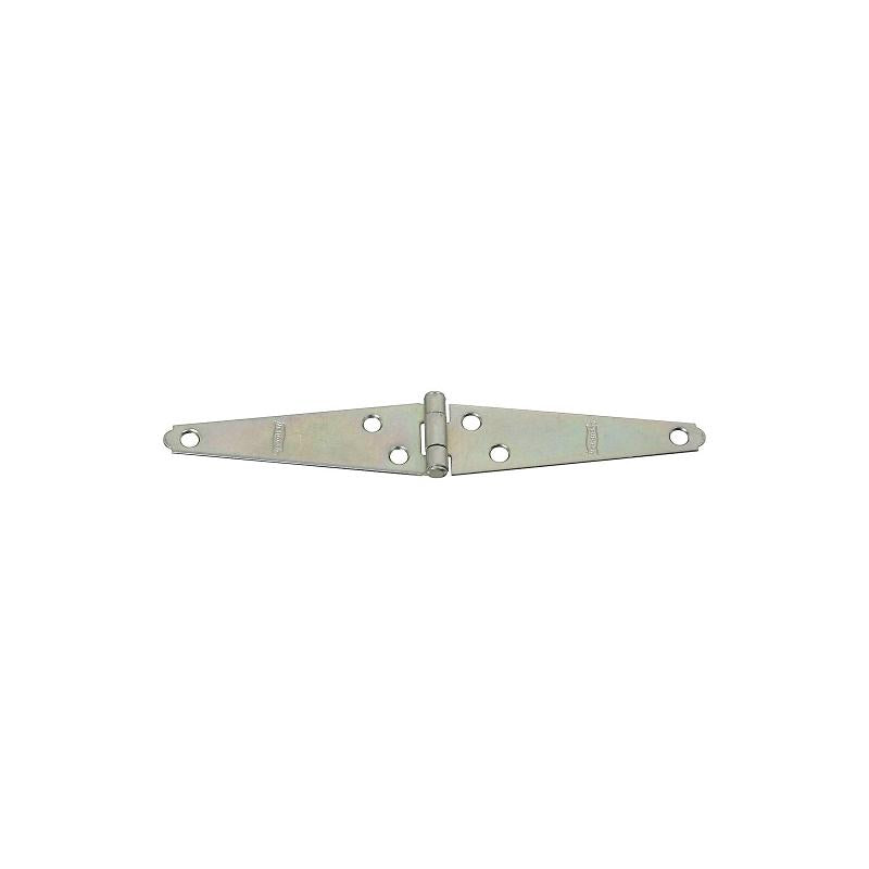 National 4" Strap Hinges Zinc 2/pk