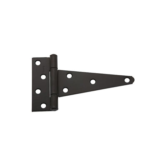 6" T-Hinge Extra Heavy Duty Black Steel