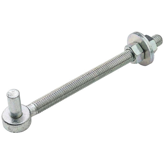 National 5/8" X 8" Full Threaded Bolt Hook Zinc