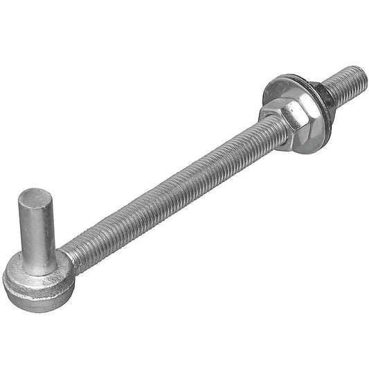 National 3/4" X 12" Full Threaded Bolt Hook Zinc