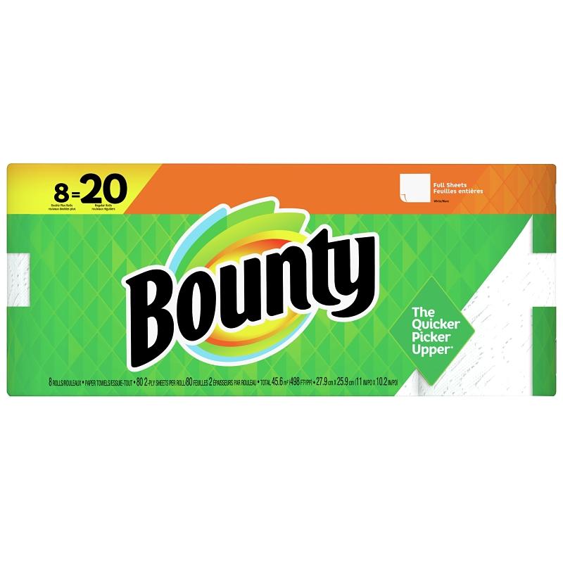 Bounty Double Rollpaper Towels 8/pk