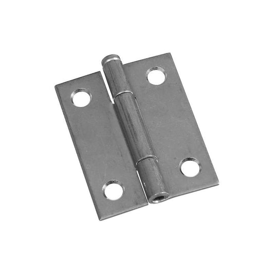 National 2" Narrow Hinges Zinc 2/pk