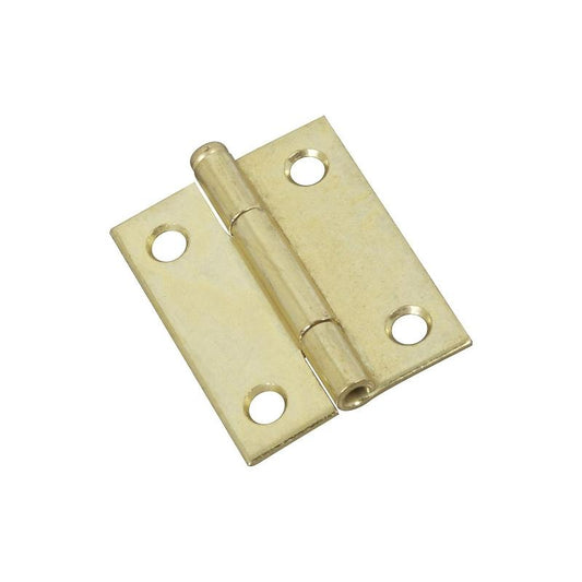 National 2" Narrow Hinges Brass 2/pk