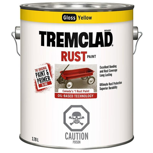 Tremclad Yellow Paint 3.78L