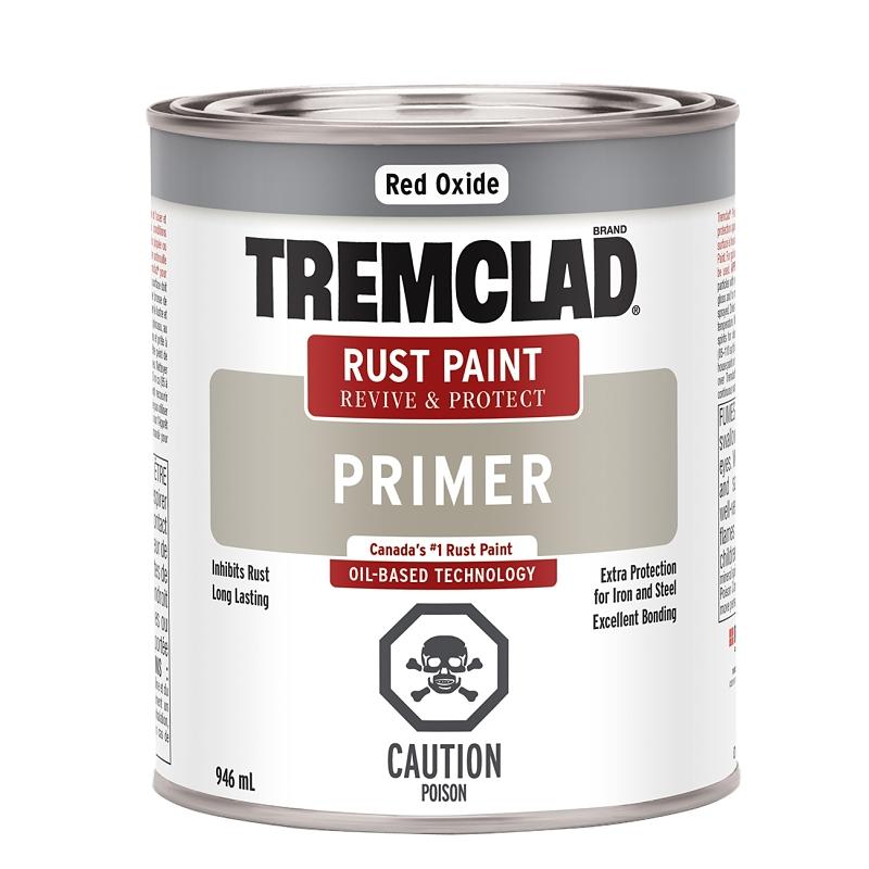 Tremclad Red Oxide Rust Primer 946mL