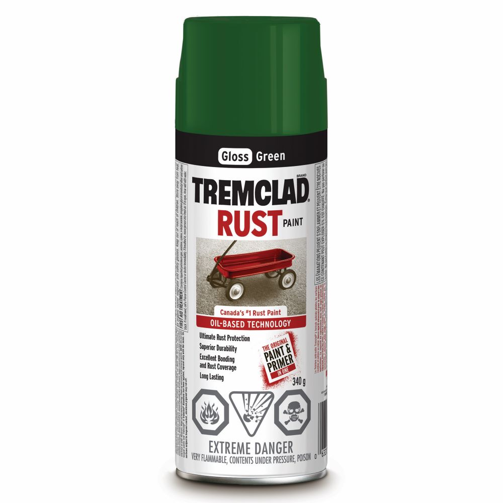 Green Spray Rust Paint 340g