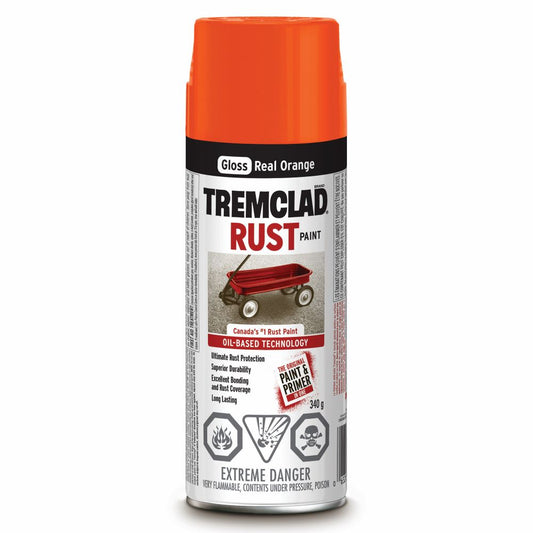 Orange Spray Rust Paint 340g