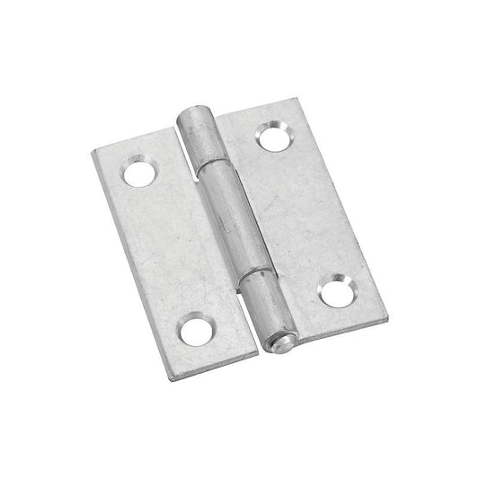 National 2" Narrow Hinges Zinc 2/pk