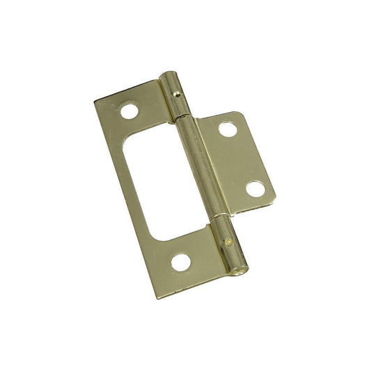 National 3" Surface Mount Hinges Brass 2/pk