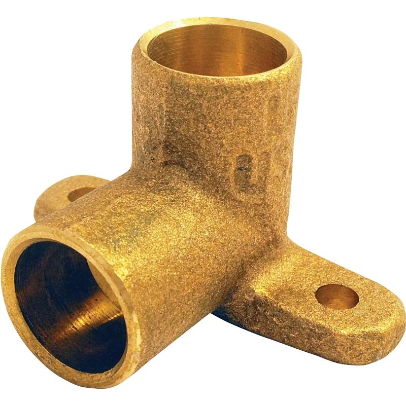 3/4" Brass Cast 90 Degree Drop Ear Elbow CXC