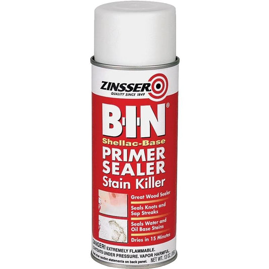 Zinsser Bin Shellac Primer Spray Can 369g