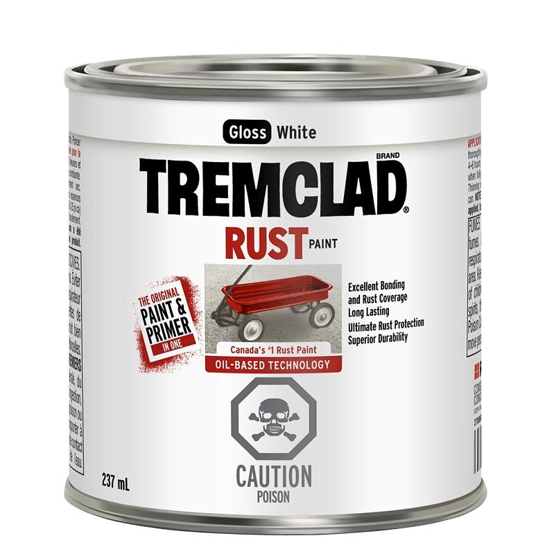 Gloss White Rust Paint 237mL