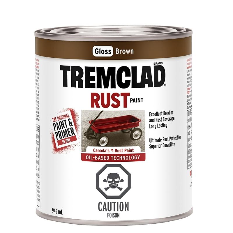 Rust Brown Paint Gloss Brown Rust Paint 946mL – Handley Lumber
