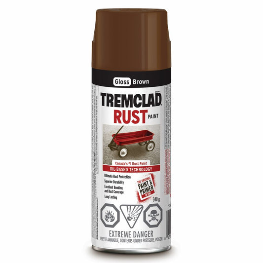 Brown Spray Rust Paint 340g