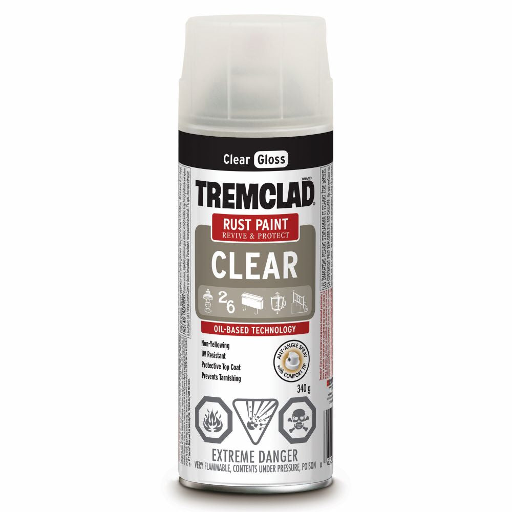 Tremclad Rust Paint Clear Gl 340g