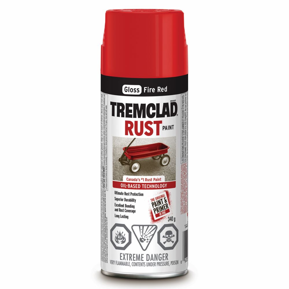 Red Spray Rust Paint 340g