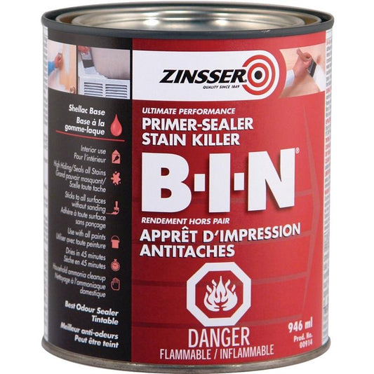 Zinsser Bin Primer/Sealer 946mL