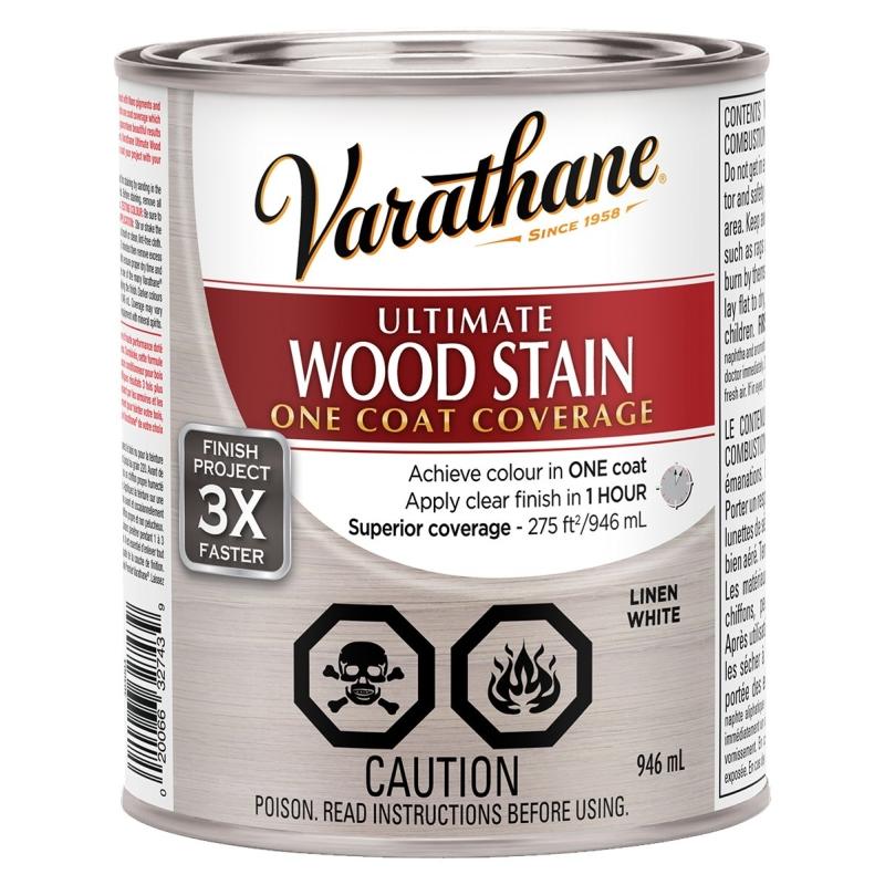 Varathane Woodstain Linen White 946mL