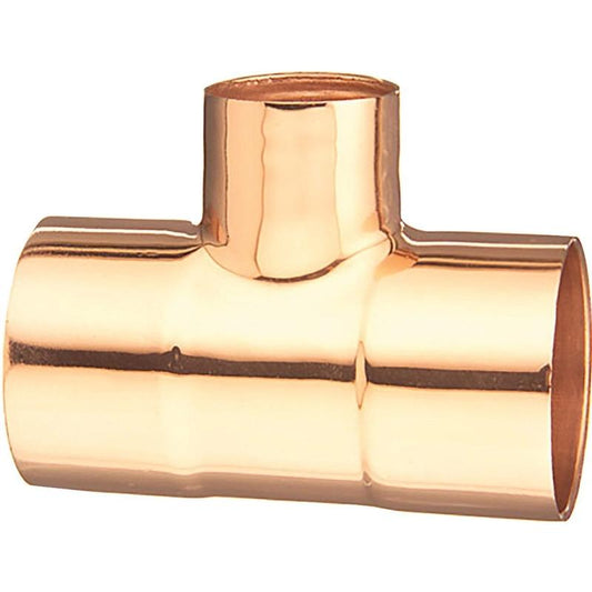 1" X 1" X 1/2" Wrot Copper Tee CXCXC