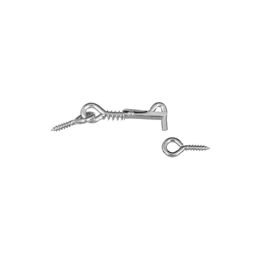 National 2" Safety Eye & Hook Zinc