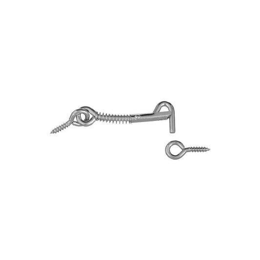 National 2" Safety Eye & Hook Zinc