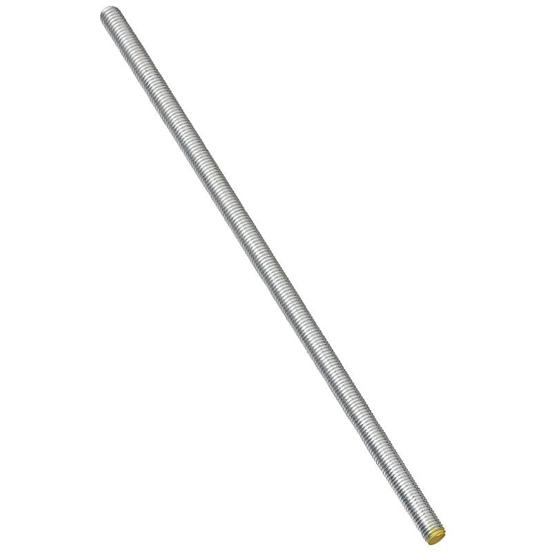 National 3/8" X 24" Threaded Rod Steel