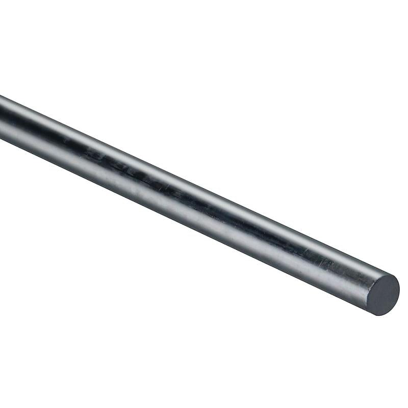 National 1/2" X 3' Smooth Steel Rod