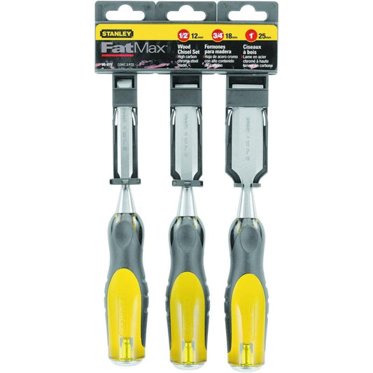 Stanley Fat Max Wood Chisel 3pc Set 16-970