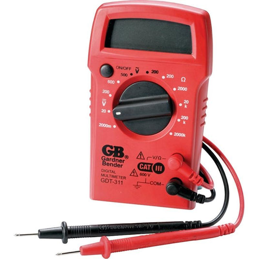 Digital Multimeter Tester 9V Battery 3-Function