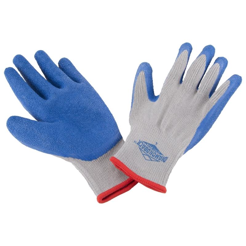 Rubber Palm Work Glove Large