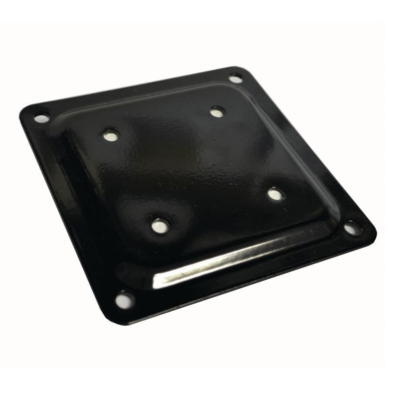 4" X 4" Fixplak Black Post Plate Connector