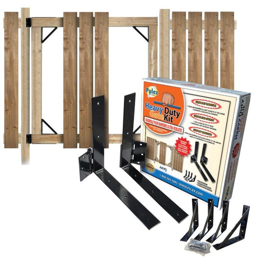 Heavy Duty Gate Kit Black