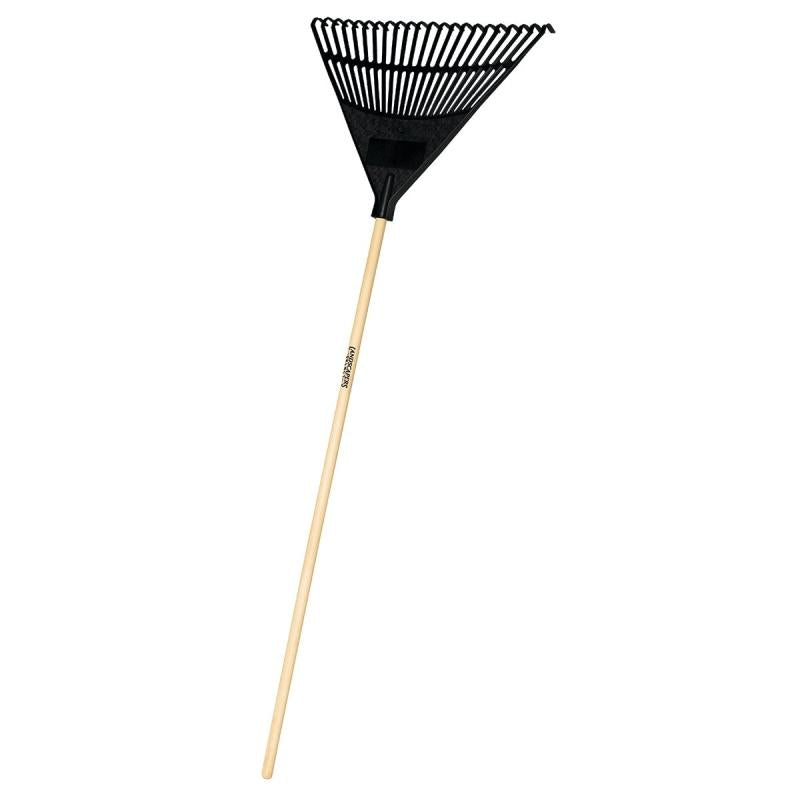 49" Lawn Rake Wood Handle 22TINE