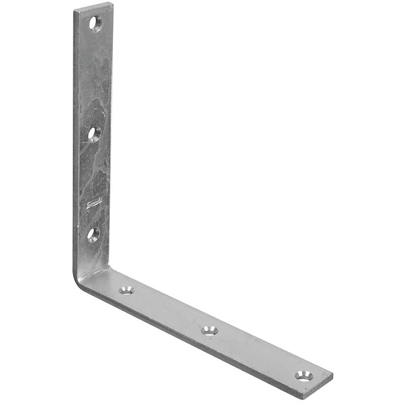 National 1 1/4" X 8" Corner Brace Zinc