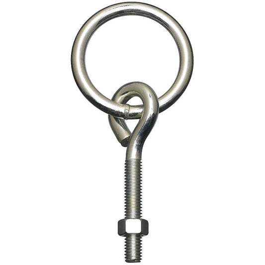 National 3/8" X 3 3/4" Hitching Ring W/Eye Bolt