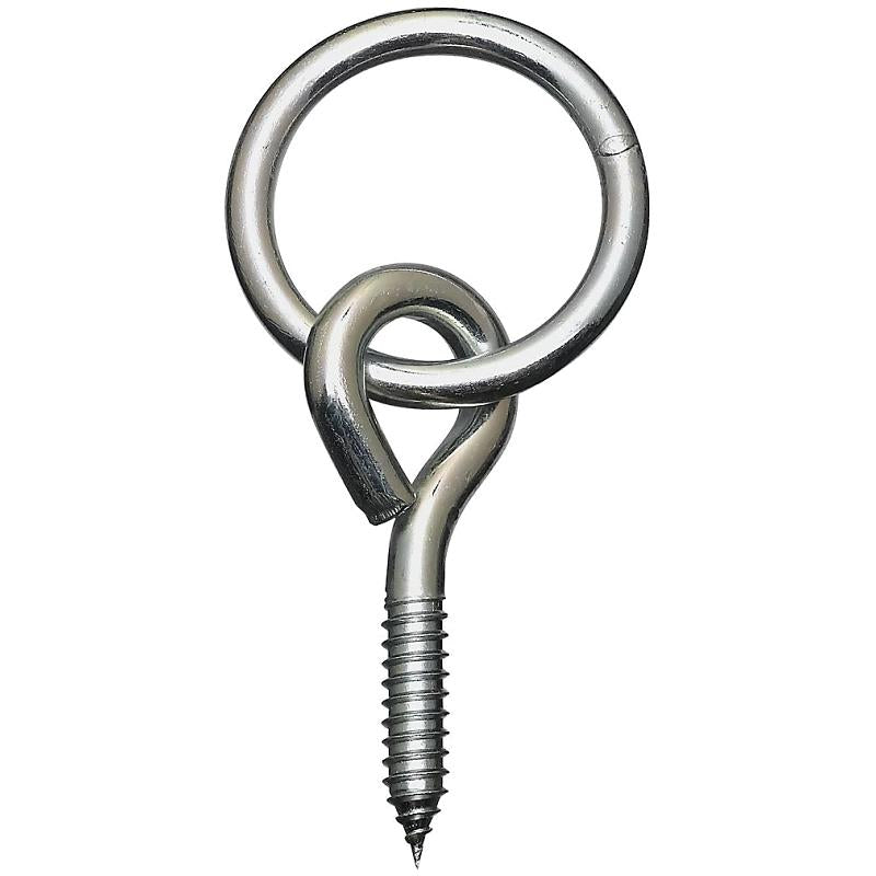 National 3/8" X 3 1/2" Hitching Ring W/Screw