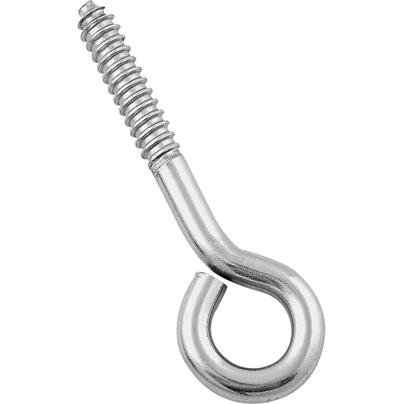 National 3/8" X 4 1/2" Lag Screw Eye Bolt S.S.