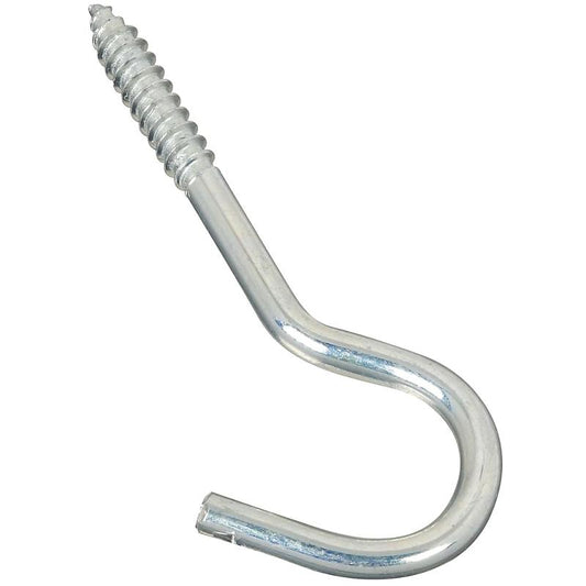 National 1/4" X 4 1/4" Ceiling Hook Zinc