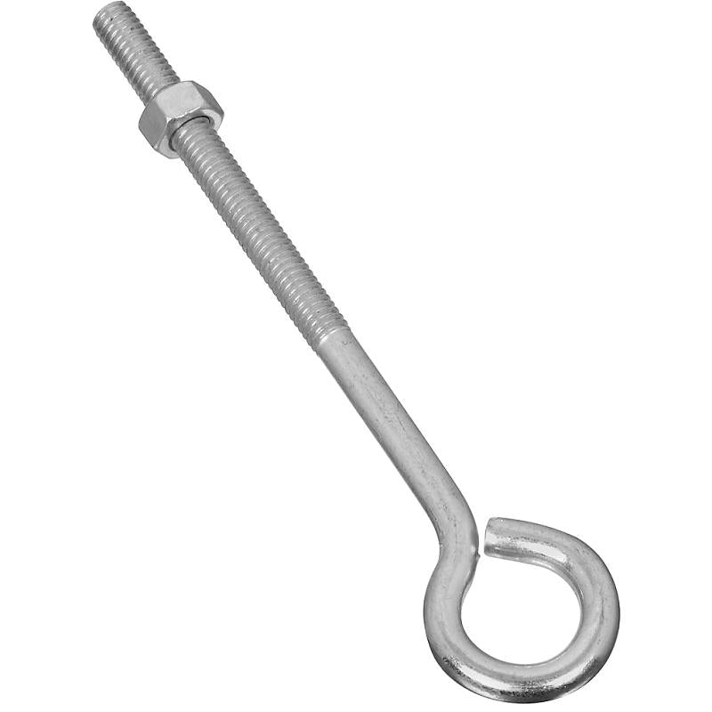 National 5/16" X 6" Eye Bolt W/Nut Zinc