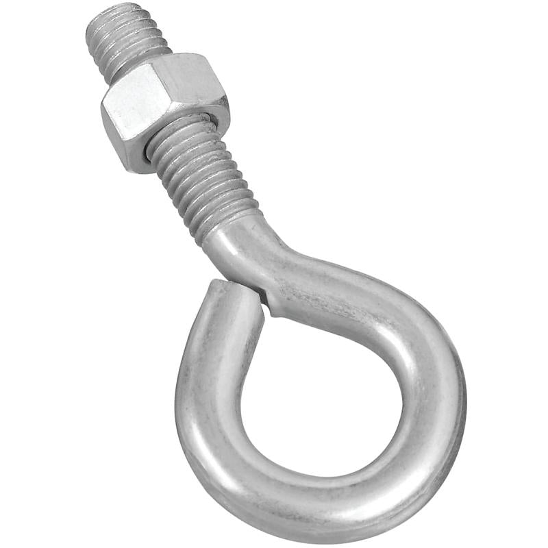 National 1/2" X 4" Eye Bolt W/Nut Zinc