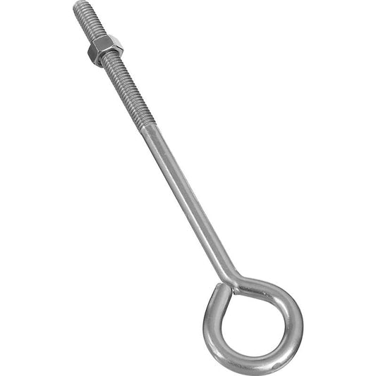 National 3/8" X 8" Eye Bolt W/Nut S.S.