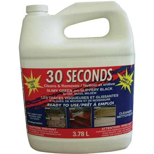 30 Seconds Outdoor Cleaner Bleach 3.78L