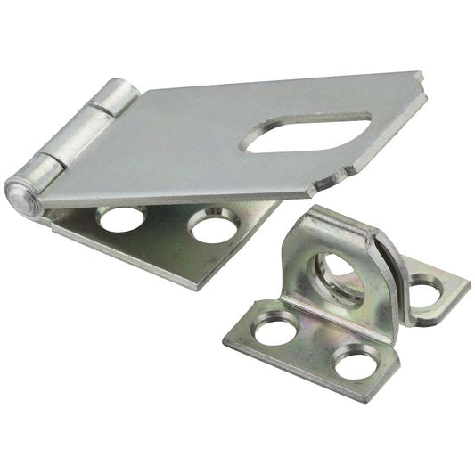 National 2 1/2" Safety Hasp Zinc