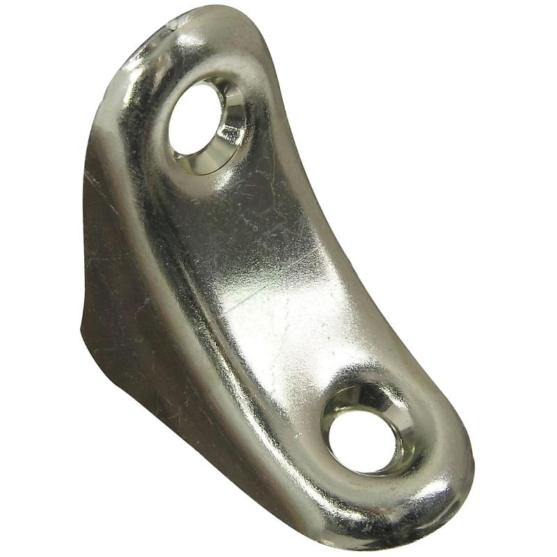 National 3/4" X 1" Chair Brace Zinc 4/pk