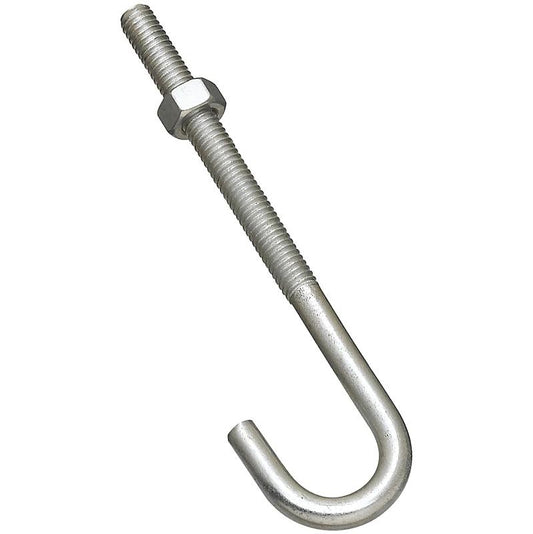 National 5/16" X 5" J Hook Bolt Zinc